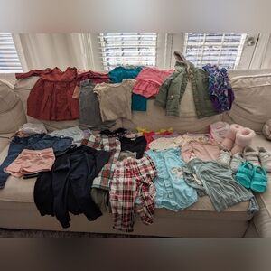 Lot of 2T girls clothes